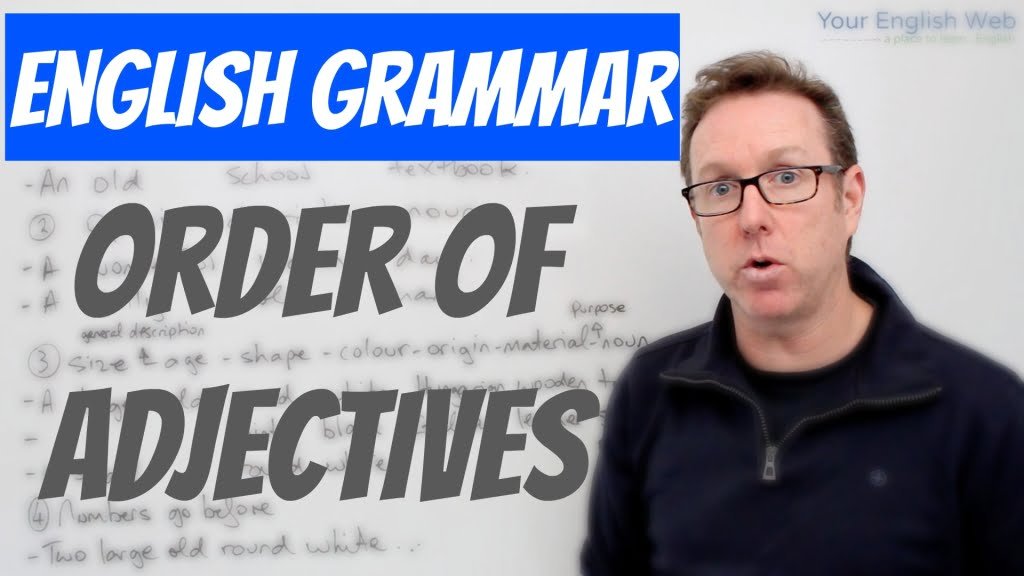 Adjectives Your English Web