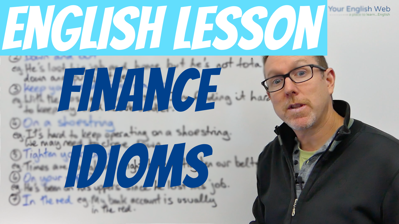 finance idioms poor